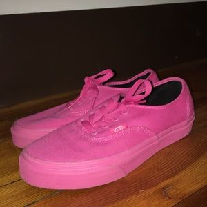 Pink classic Vans